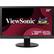 Front. ViewSonic - Value 19.5 LCD FHD Monitor (DisplayPort VGA) - Black.