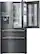 Front. Samsung - 27.8 Cu. Ft. 4-Door French Door Fingerprint Resistant Refrigerator with Food ShowCase and Thru-the-Door Ice and Water.