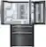 Alt View 17. Samsung - 27.8 Cu. Ft. 4-Door French Door Fingerprint Resistant Refrigerator with Food ShowCase and Thru-the-Door Ice and Water.