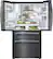 Alt View 1. Samsung - 27.8 Cu. Ft. 4-Door French Door Fingerprint Resistant Refrigerator with Food ShowCase and Thru-the-Door Ice and Water.