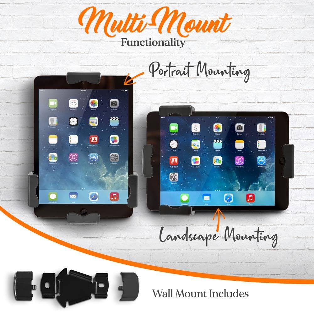Multi-Mount Functionality  
Portrait Mounting  
Landscape Mounting  
Wall Mount Includes