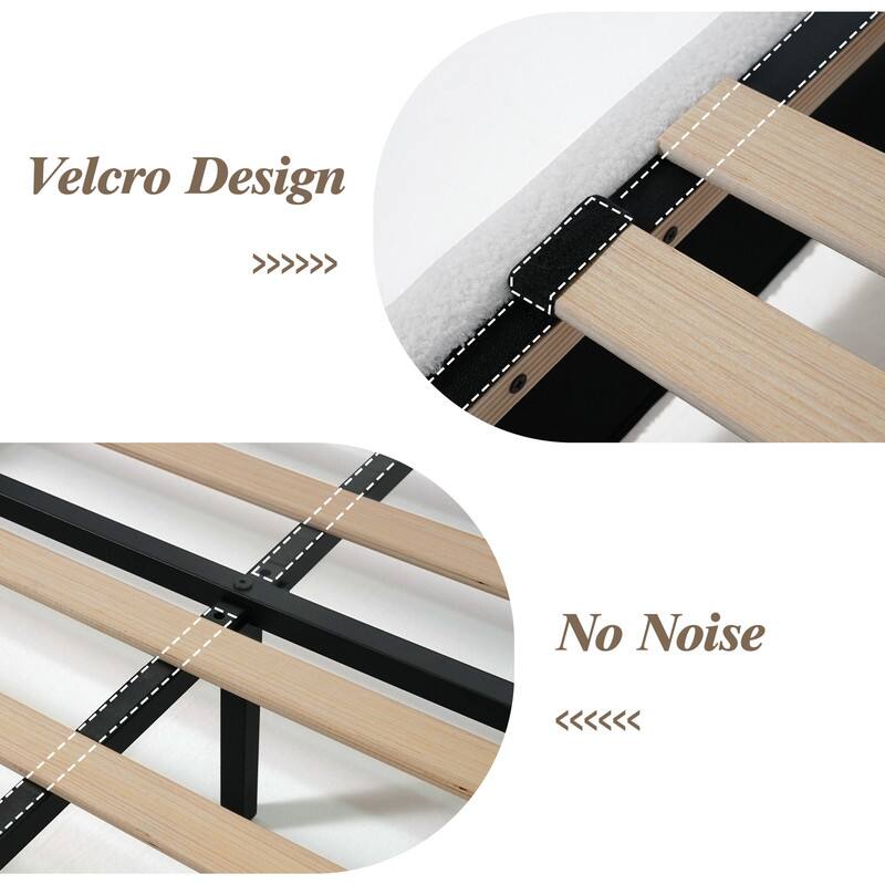 Velcro Design >>>>>>  
No Noise <<<<<<