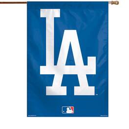 WinCraft - Los Angeles Dodgers 28" x 40" Big Logo Single-Sided Vertical Banner - Multicolor