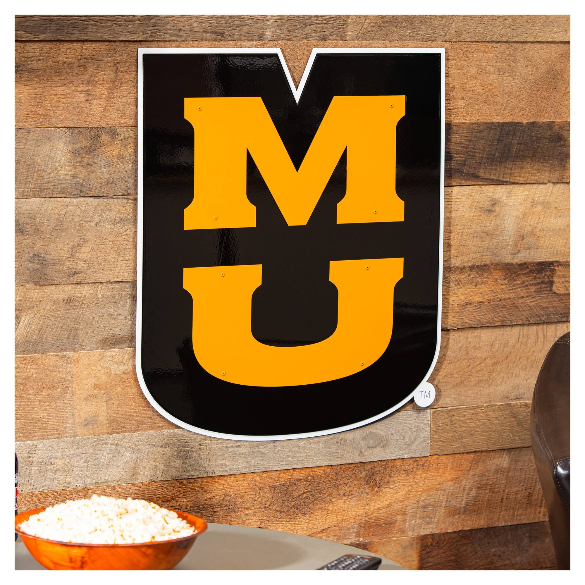 Alt View 1. Evergreen Enterprises - Missouri Tigers 23" Layered Metal Wall Art Sign - Multicolor.