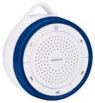 Front Zoom. Memorex - Splash Bluetooth Speaker - White/Blue.