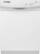 Front Standard. Whirlpool - 24" Tall Tub Built-In Dishwasher - White.