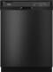 Whirlpool - Closeout 24" Tall Tub Built-In Dishwasher - Black-Front_Standard