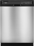 Front Standard. Whirlpool - Closeout 24" Tall Tub Built-In Dishwasher - Stainless-Steel.