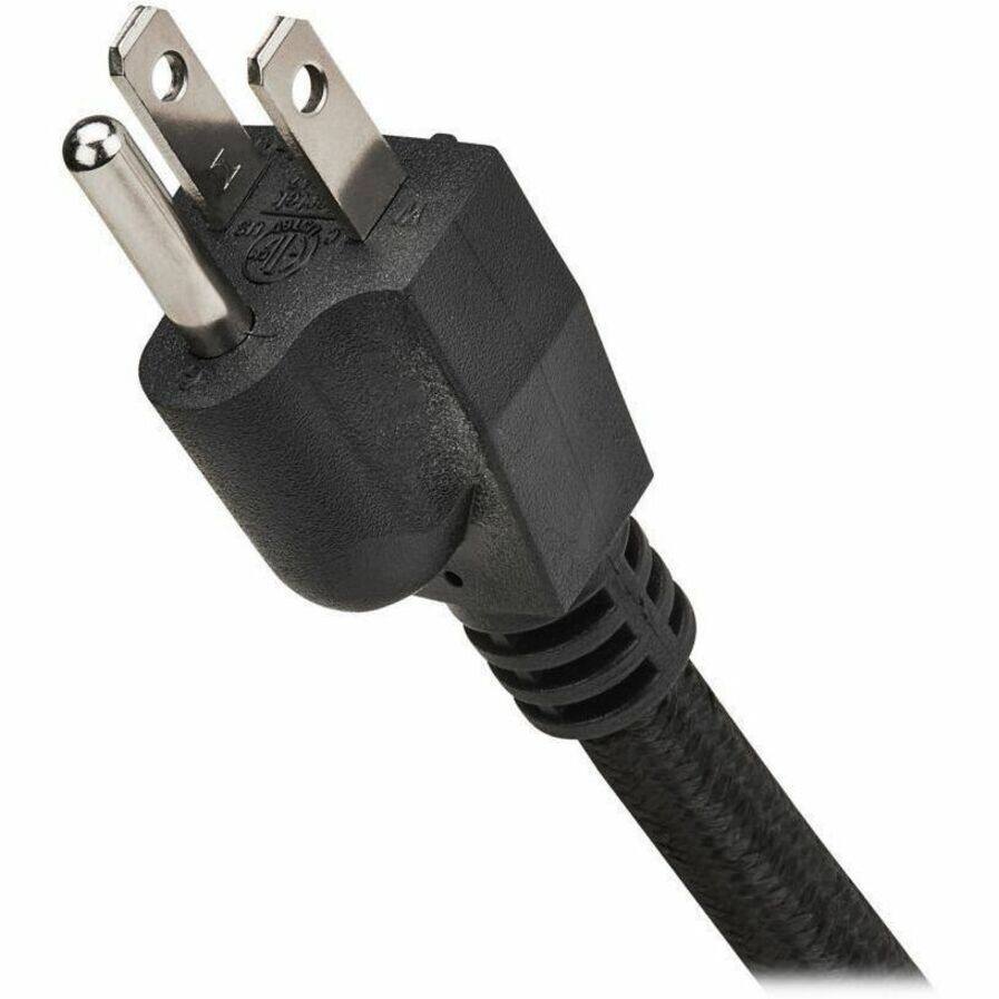 Alt View 7. Tripp Lite - Tripp Lite series Protect It! TLP118DBTELTV 11-Outlets Surge Suppressor/Protector - Household Electronic, Computer - Black.
