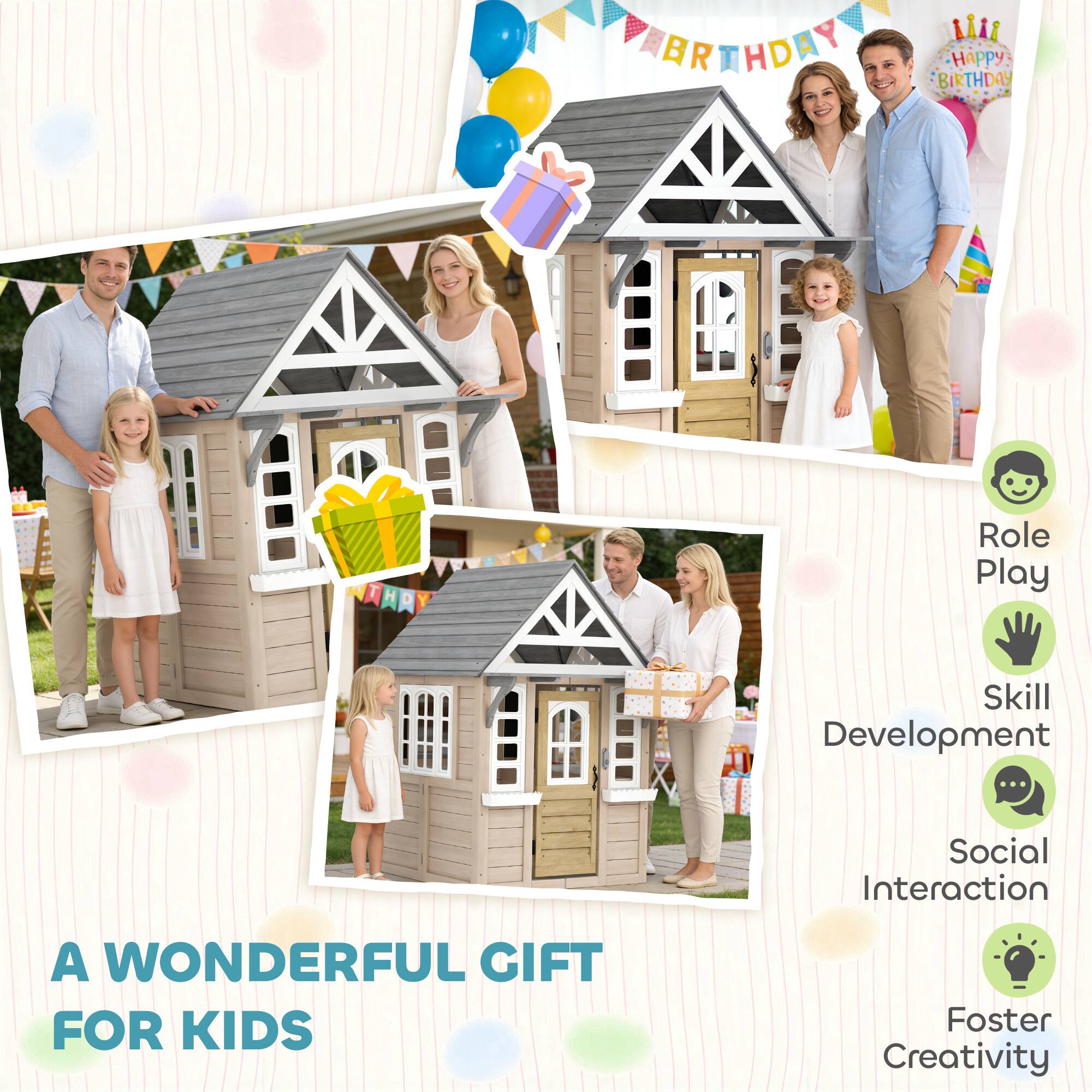 A WONDERFUL GIFT FOR KIDS

Role Play  
Skill Development  
Social Interaction  
Foster Creativity