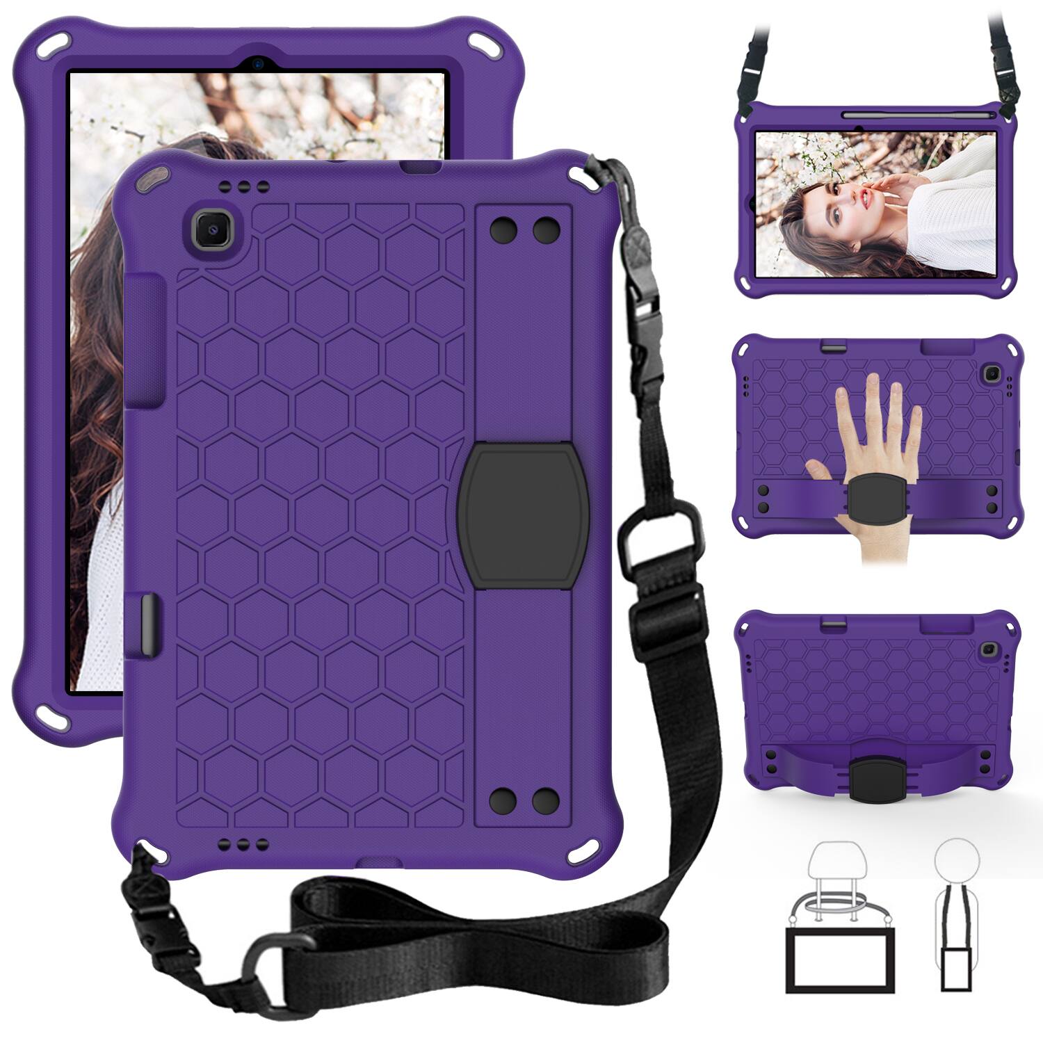 Purple + Black