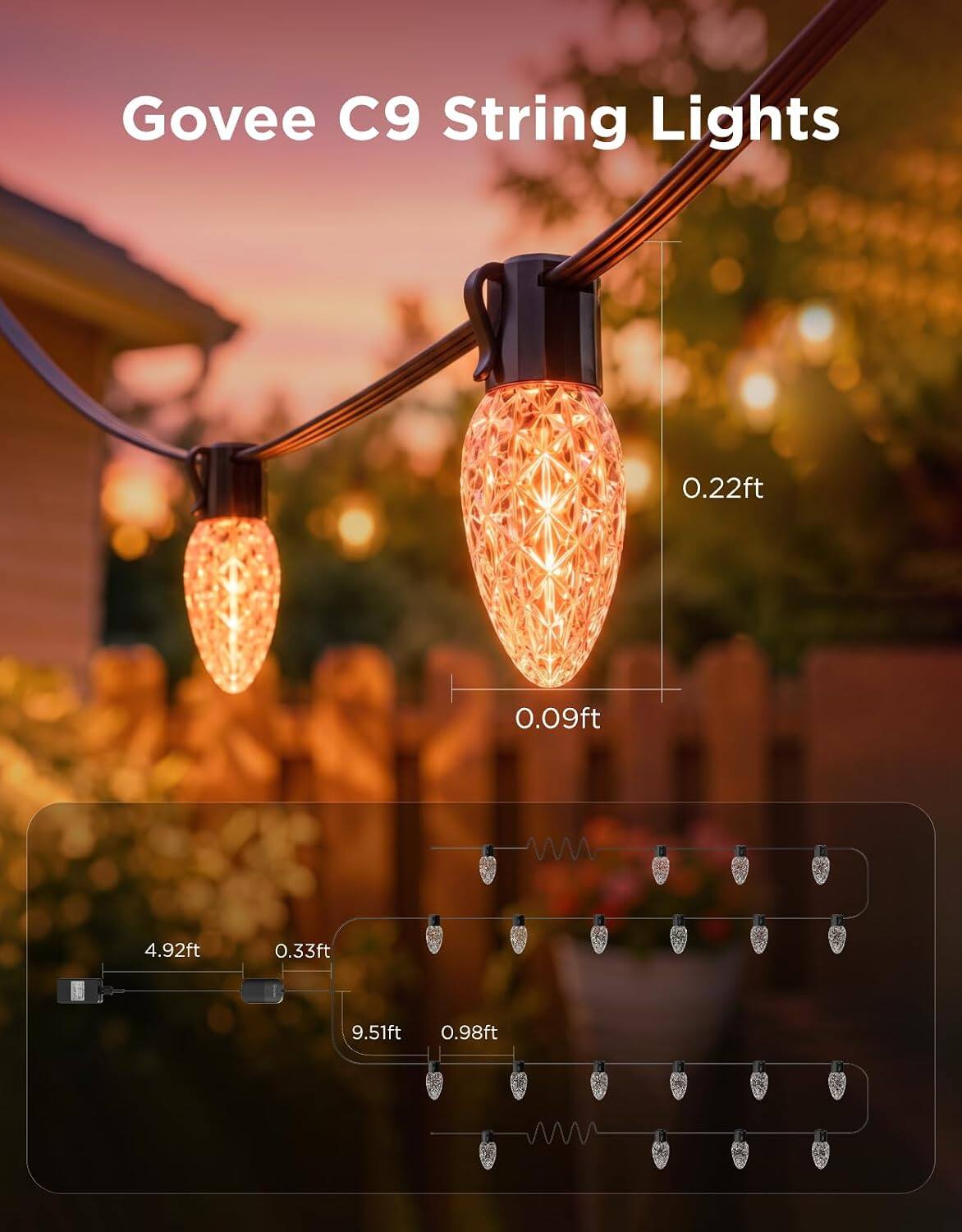 Govee C9 String Lights

0.22ft  
0.09ft  
4.92ft  
0.33ft  
9.51ft  
0.98ft