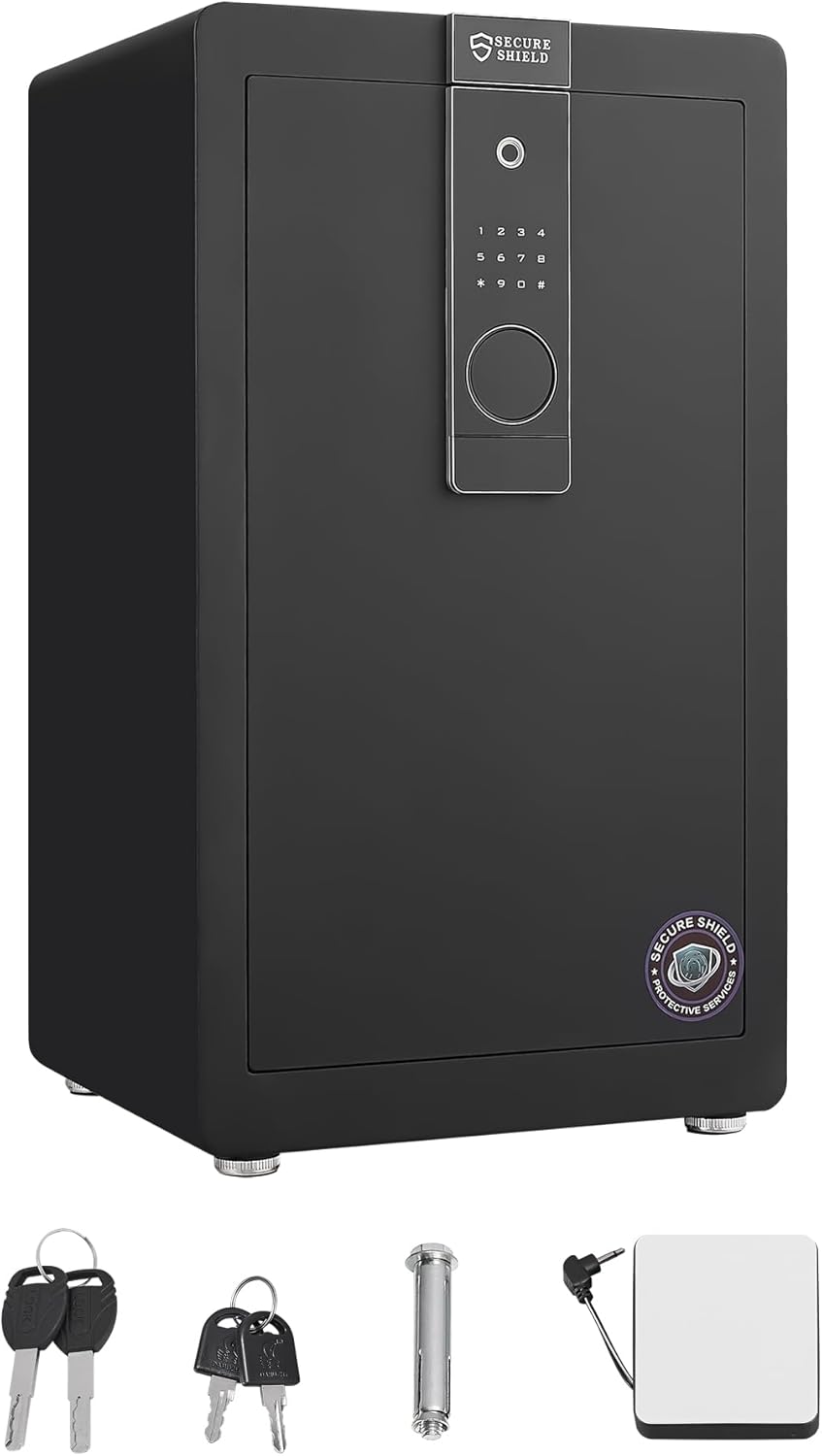 SECURE SHIELD  
1234  
5678  
*90*  
SECURE SHIELD PROTECTIVE SERVICES