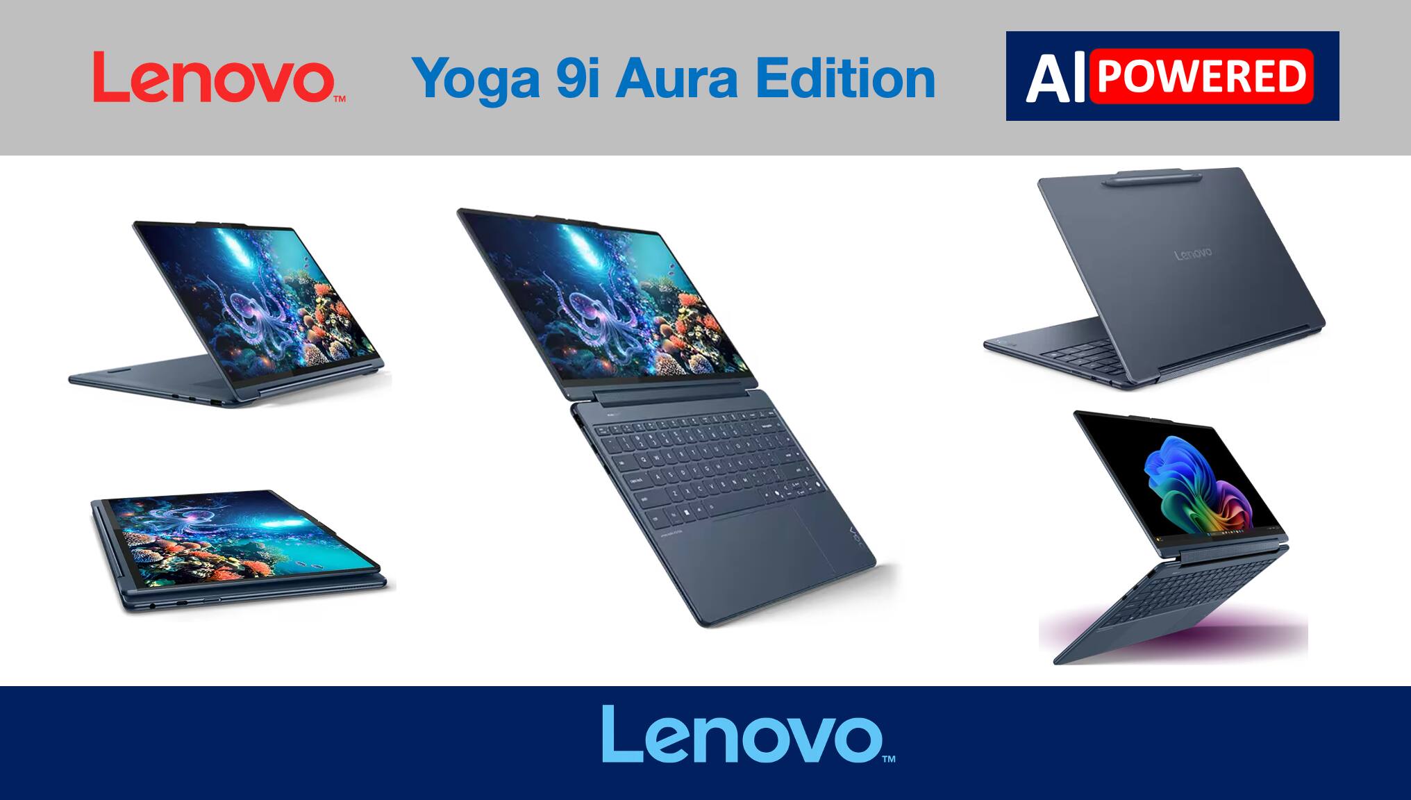 Lenovo Yoga 9i Aura Edition  
AI POWERED