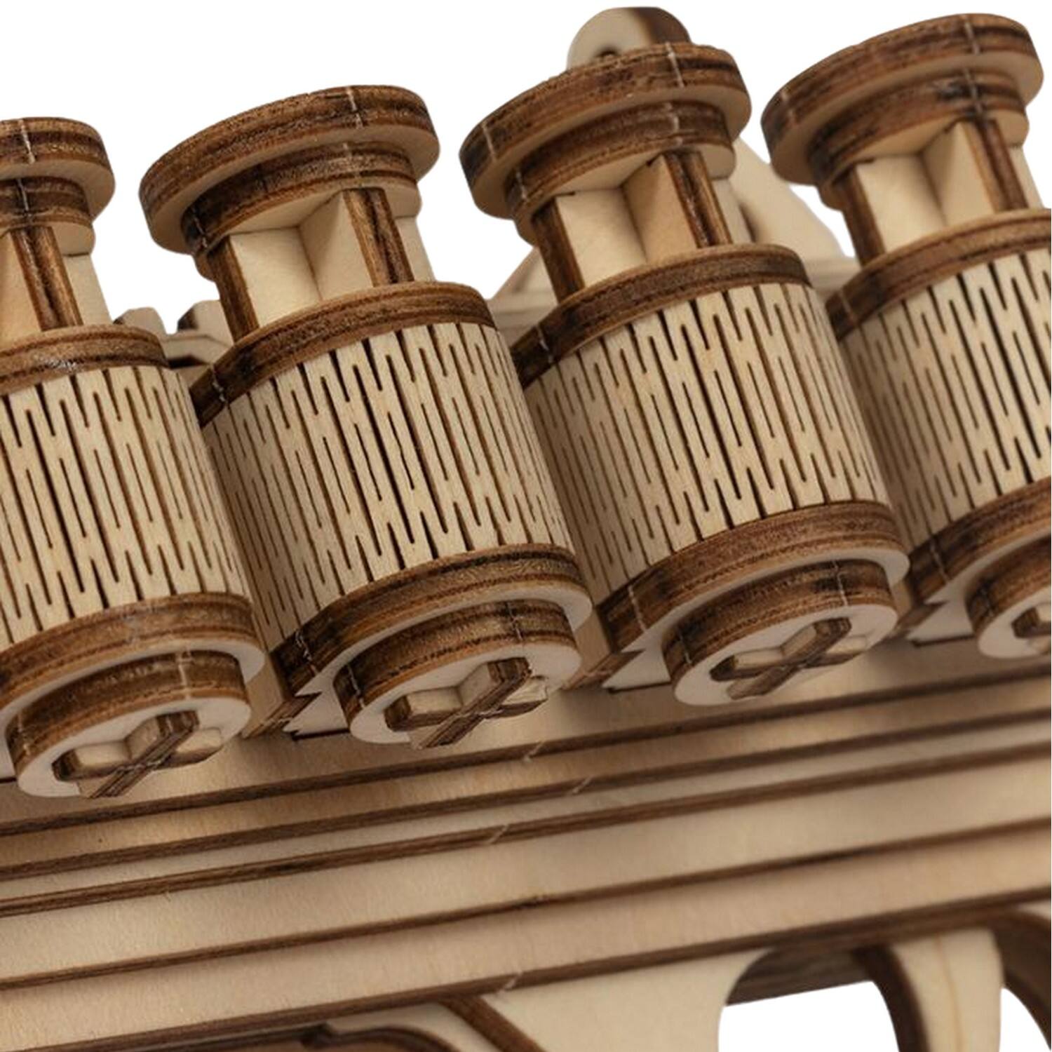 Alt View 1. 3D Puzzle - DIY 3D Moving Gears Puzzle - Terminator Gun - 172pcs.