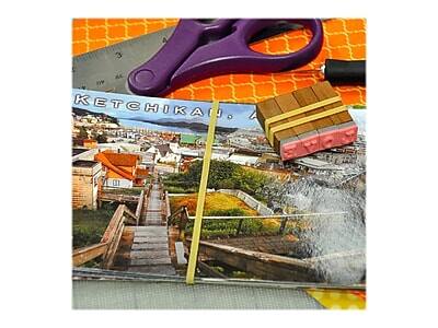 Alt View 3. Alliance - Alliance Pale Crepe Gold Multi-Purpose #64 Rubber Bands, 3-1/2" x 1/4", Golden Crepe, 490/Box (20645) - Beige.