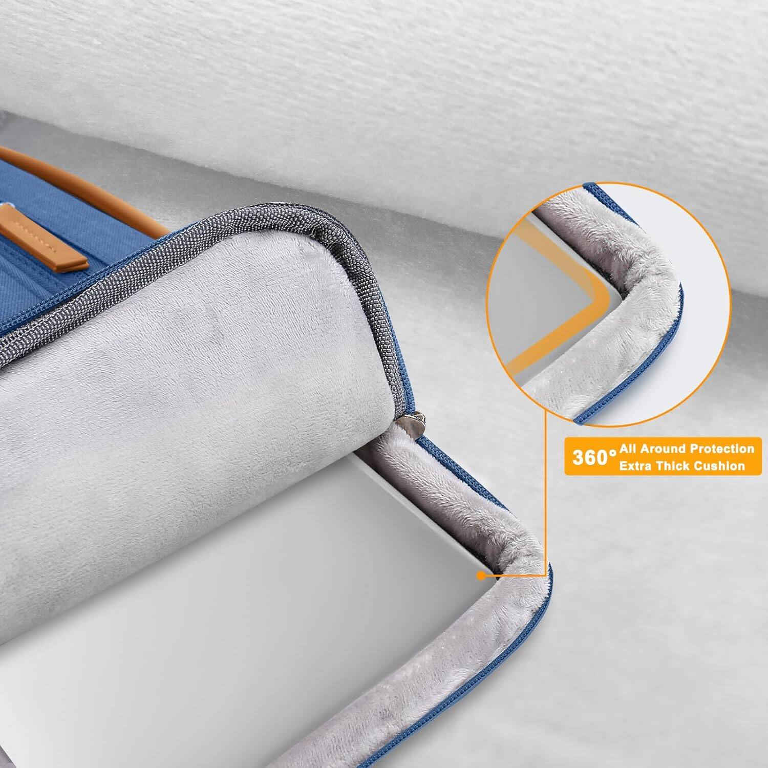 360° All Around Protection  
Extra Thick Cushion