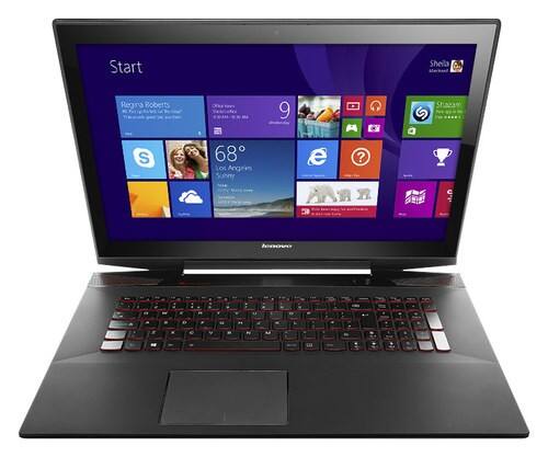  Lenovo - 17.3" Touch-Screen Laptop - Intel Core i7 - 16GB Memory - 1TB+8GB Hybrid Hard Drive - Black