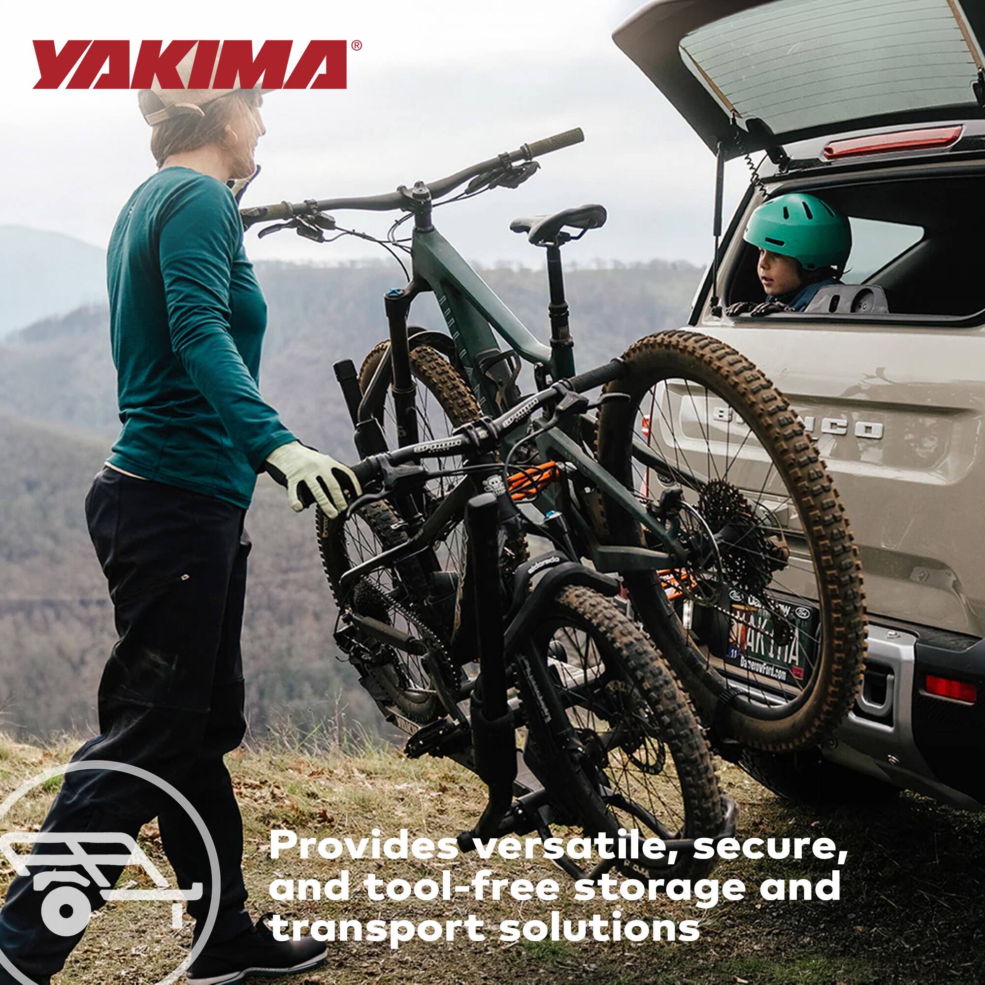 YAKIMA IHA A Al vewral.com Provides versatile, secure, and tool-free storage and transport solutions