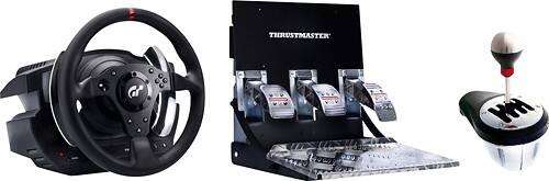 Best Buy: Thrustmaster T500 RS Racing Simulator and TH8RS Gearbox Bundle  for PC and PlayStation 3 Black 2969094