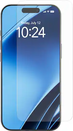 Insignia™ - Anti-Reflective Glass Screen Protector for Apple iPhone 16 Pro and Apple iPhone 17 (3-Pack) - Clear