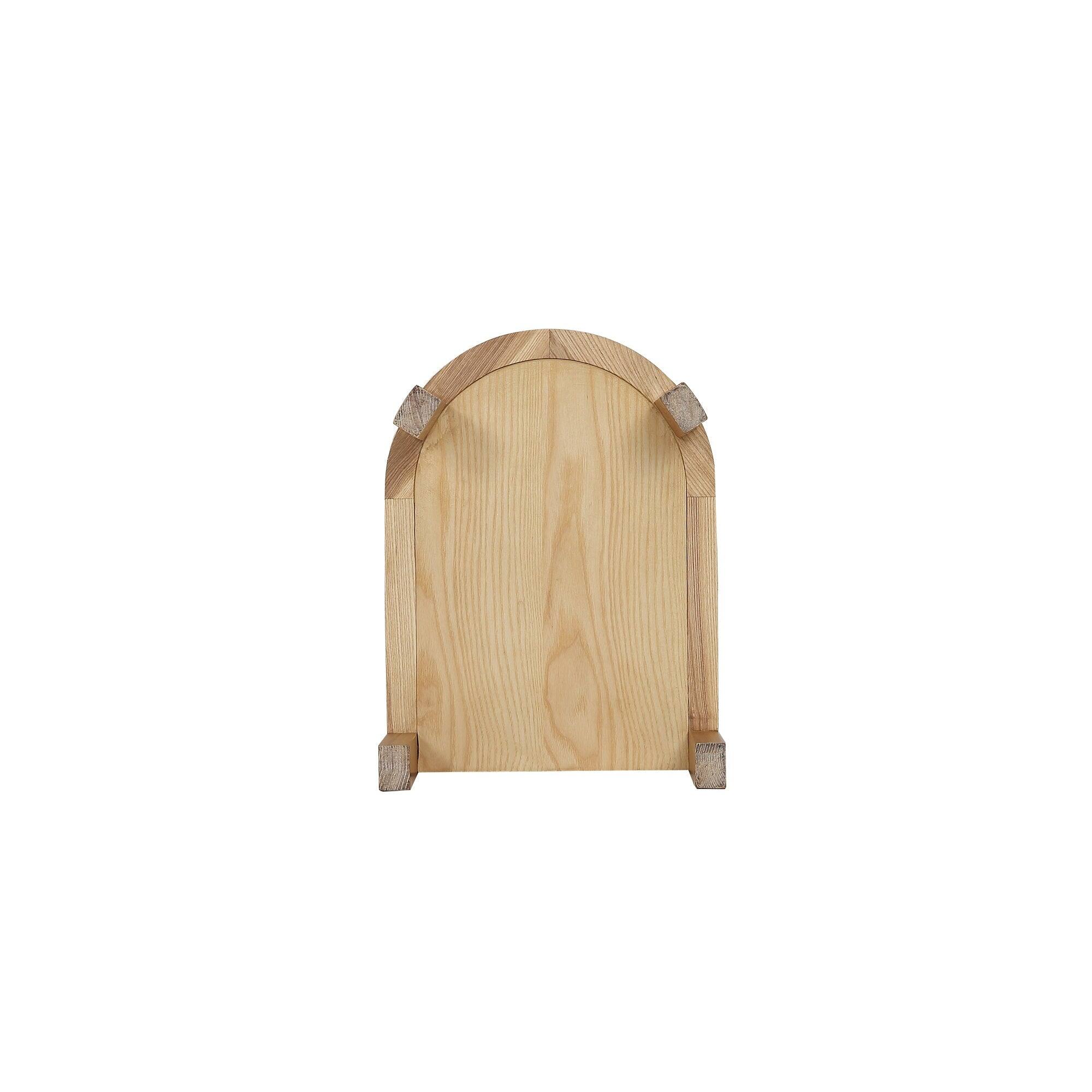 Alt View 6. Manhattan Comfort - Versailles Industry Chic End Table - Natural.