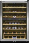 Front Zoom. Frigidaire - 38-Bottle Wine Cooler - Stainless Steel.
