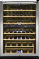 Frigidaire - 38-Bottle Wine Cooler - Stainless steel - Front_Zoom