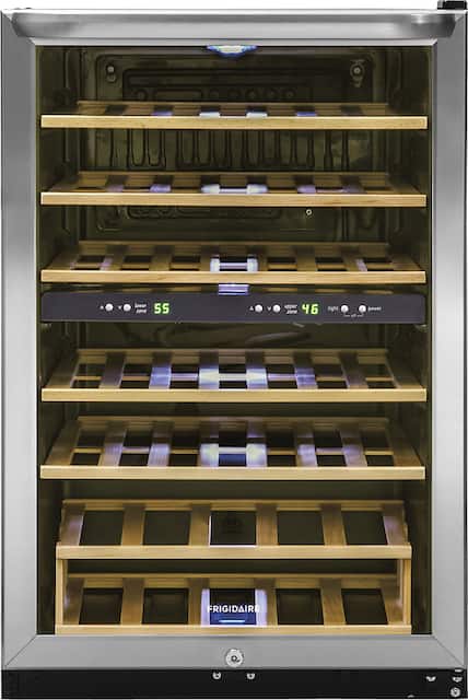 Frigidaire 38 Bottle Wine Cooler Stainless Steel Ffwc38b2rs Best Buy