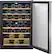 Alt View 12. Frigidaire - 38-Bottle Wine Cooler - Stainless Steel.