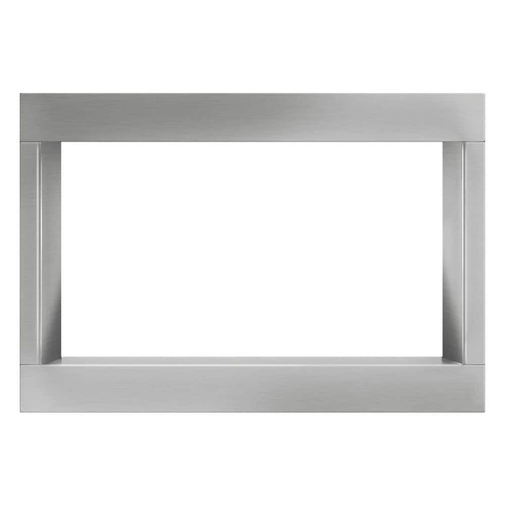 Front. DCS by Fisher & Paykel - 25.8" Trim Kit for Microwaves - Stainless Steel.