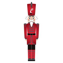 Fan Creations - Cincinnati Bearcats 46" Nutcracker Leaner - Multicolor