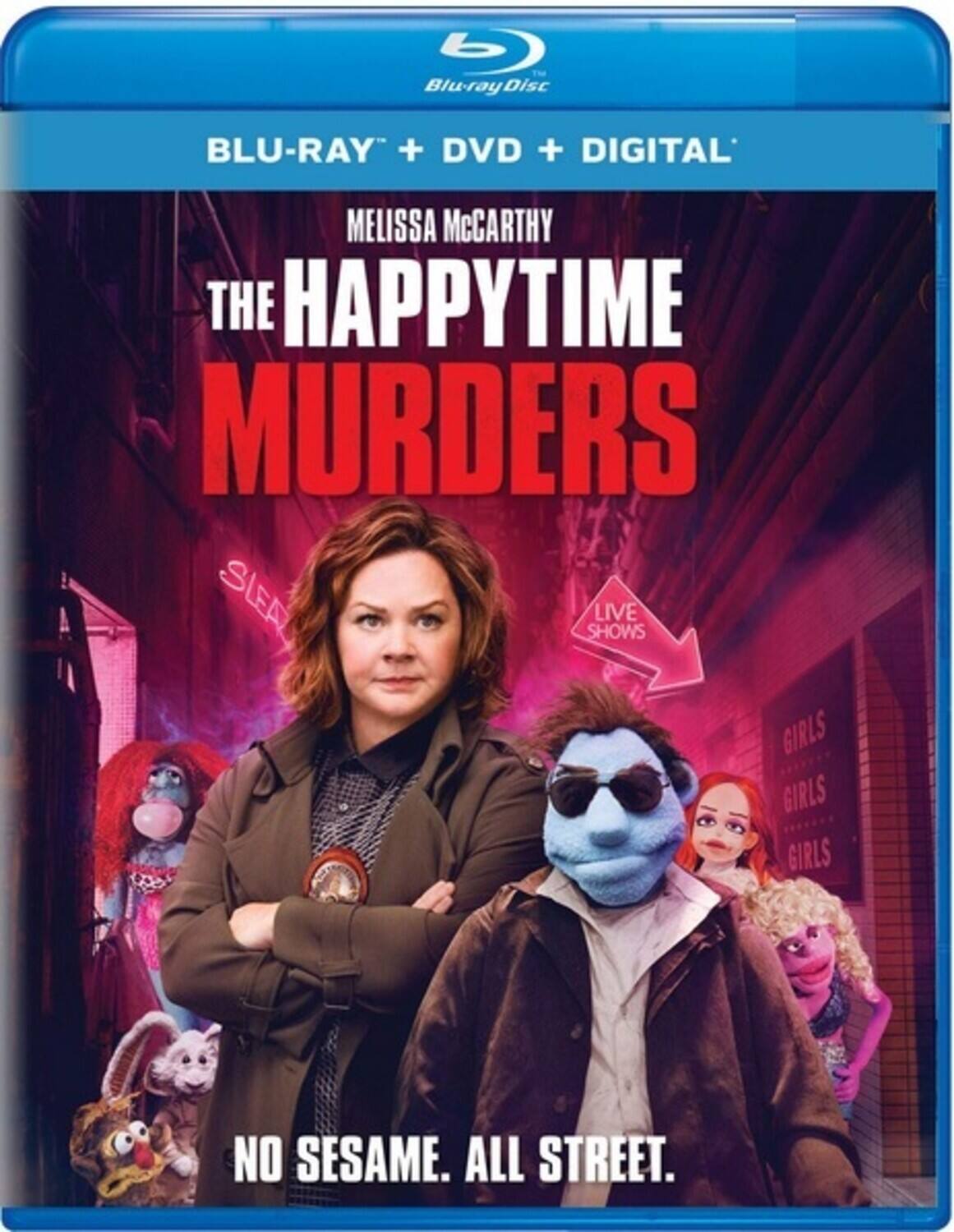 Front. The Happytime Murders   - BLU-RAY.
