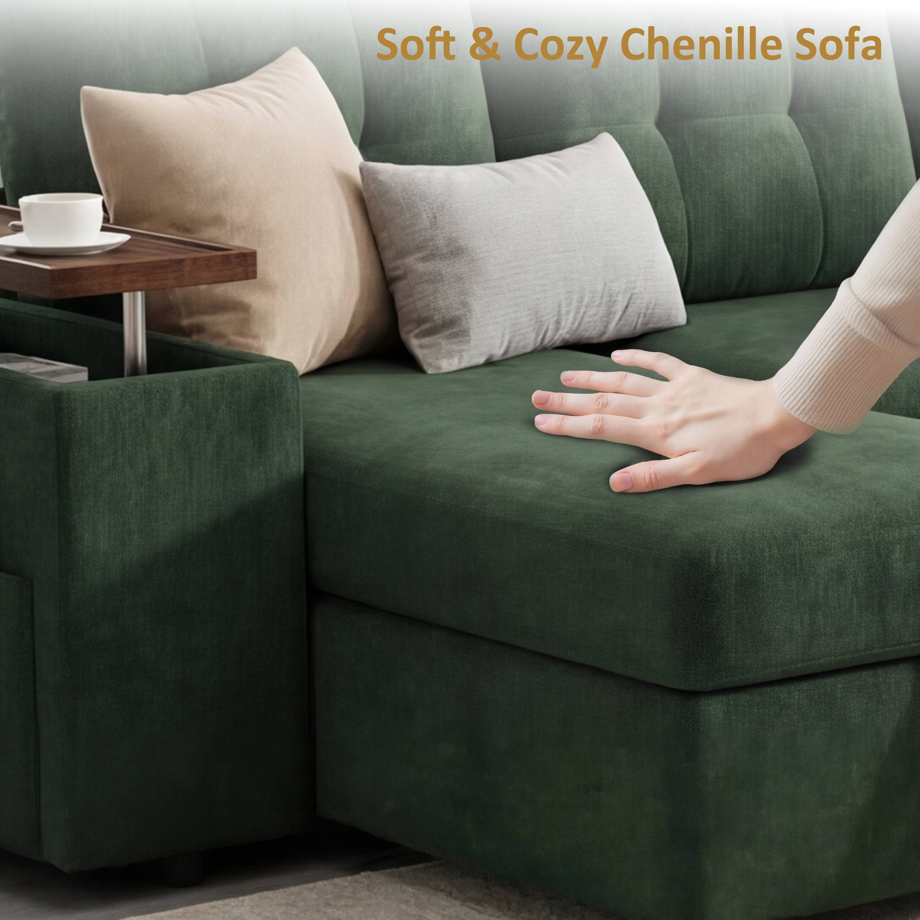 Soft & Cozy Chenille Sofa