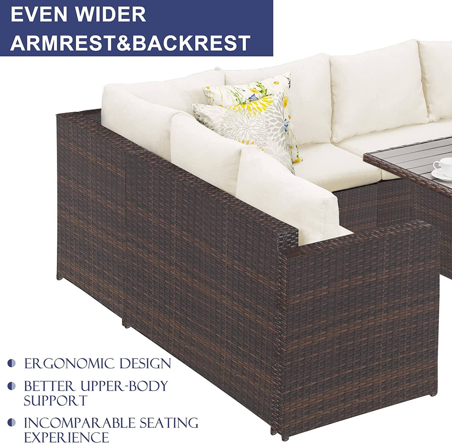 EVEN WIDER ARMREST & BACKREST

- ERGONOMIC DESIGN
- BETTER UPPER-BODY SUPPORT
- INCOMPARABLE SEATING EXPERIENCE