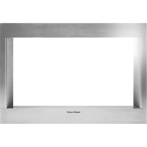 Fisher & Paykel - 29.7" Trim Kit for Microwaves - Stainless steel