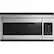 Front. Fisher & Paykel - 1.1 Cu. Ft. Over-the-Counter Microwave - Black Stainless Steel.
