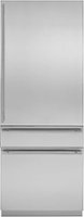 Monogram - European Door Panel Kit for Refrigerators / Freezers - Silver - Front_Zoom