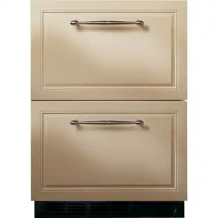 Front. Monogram - 5 Cu.Ft. Built-In Compact Refrigerator - Custom Panel Ready.