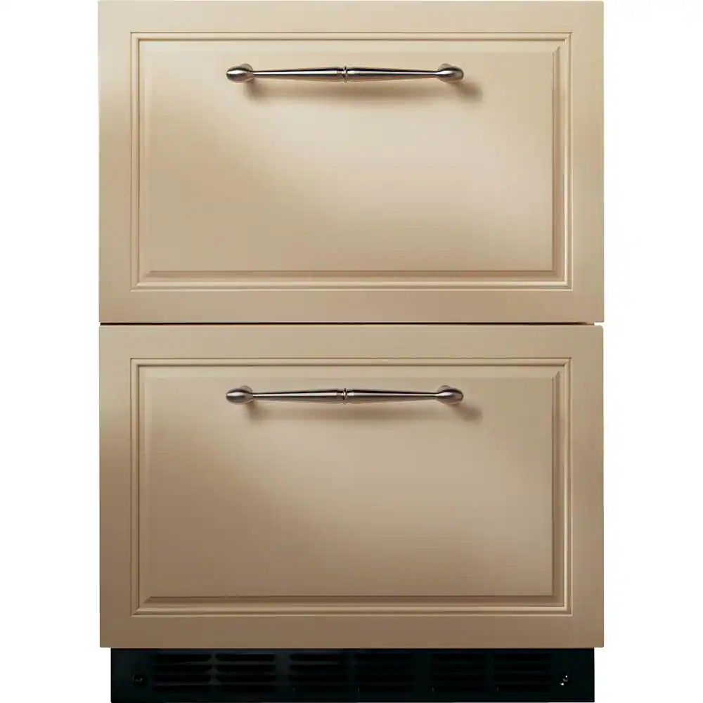 Monogram - 5.0 Cu.Ft. Built-In Compact Refrigerator with Adjustable Temperature Control - Custom Panel Ready