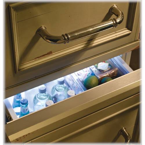 Alt View 15. Monogram - 5 Cu.Ft. Built-In Compact Refrigerator - Custom Panel Ready.