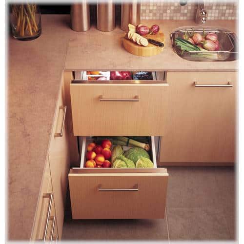 Alt View 18. Monogram - 5 Cu.Ft. Built-In Compact Refrigerator - Custom Panel Ready.