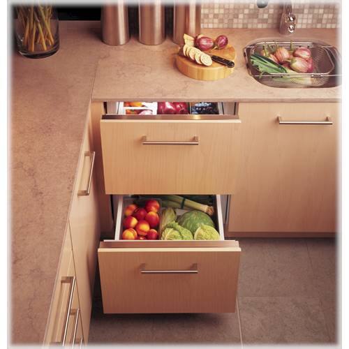 Alt View 18. Monogram - 5 Cu.Ft. Built-In Compact Refrigerator - Custom Panel Ready.