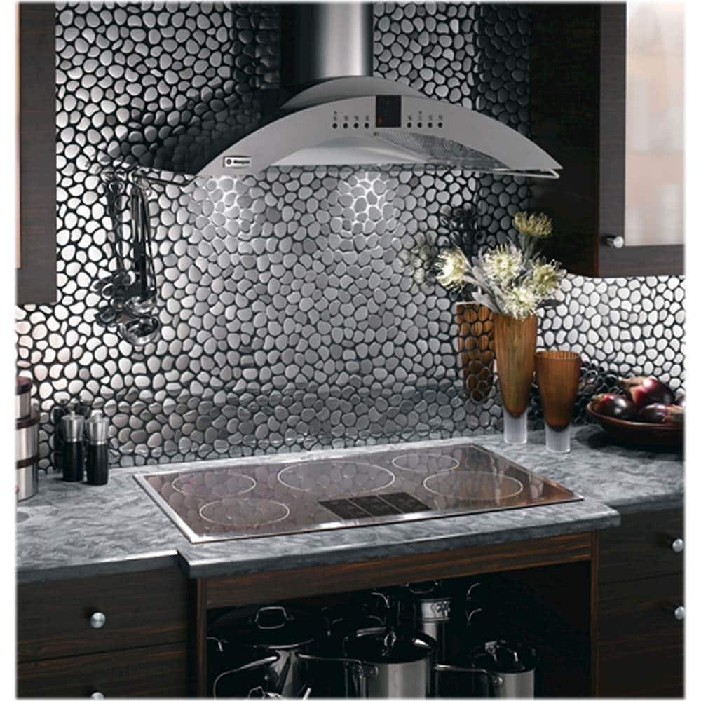 Monogram 36 inches Convertible Wall Range Hood Stainless Steel