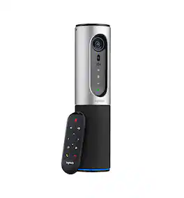 Logitech - ConferenceCam Connect 1080p Video Conferencing Camera for Business - Black