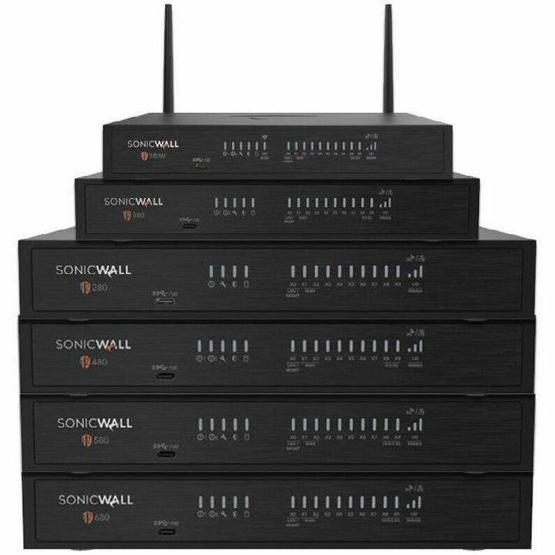 SONICWALL SROW  
SONICWALL 380  
SONICWALL 280 LX  
SONICWALL 480  
SONICWALL 580  
SONICWALL 660