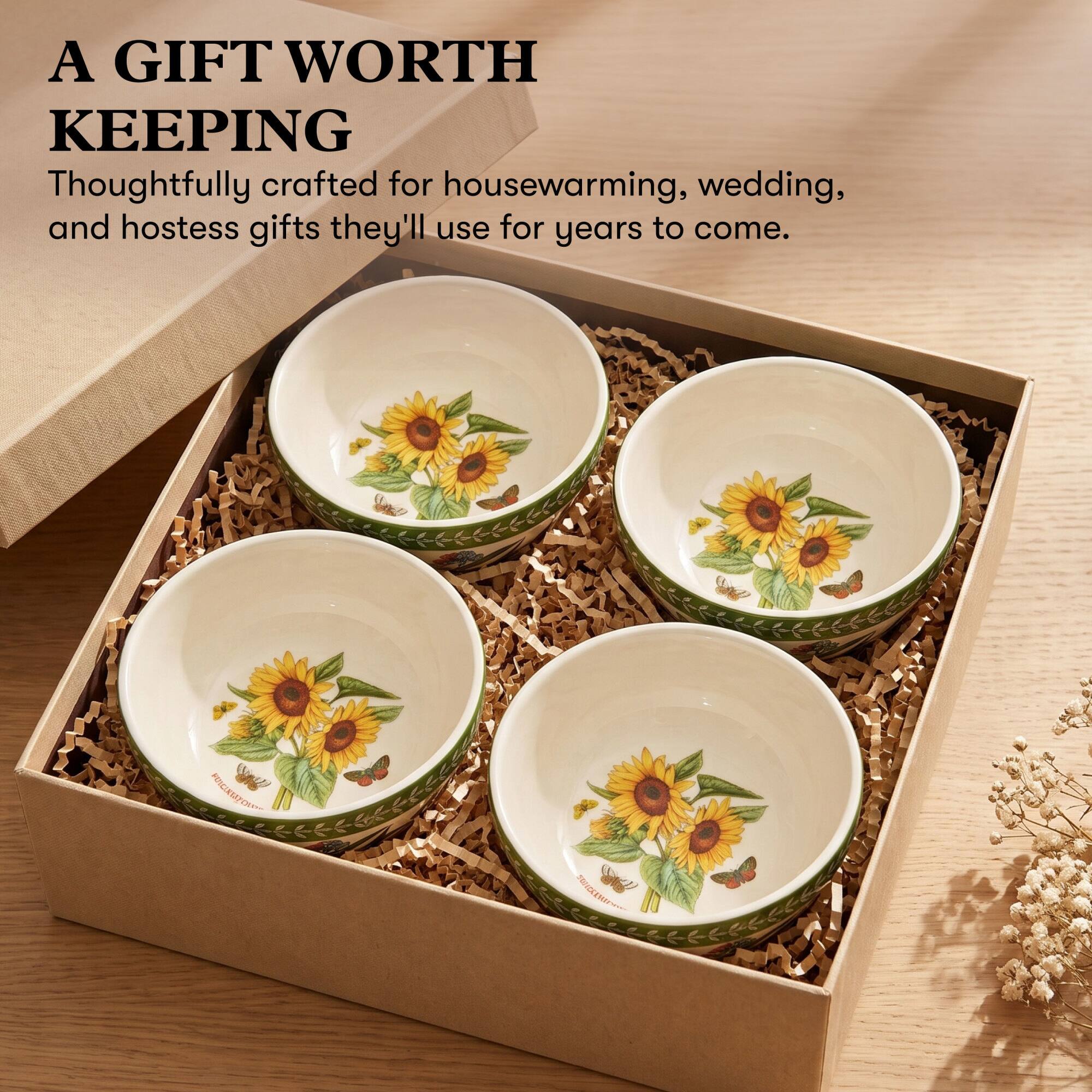 A GIFT WORTH KEEPING  
Thoughtfully crafted for housewarming, wedding, and hostess gifts they'll use for years to come.