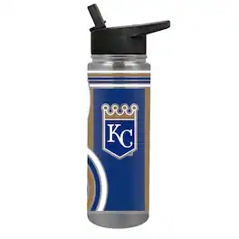 Great American Products - Kansas City Royals 24oz. Cool Vibes Jr. Thirst Hydration Water Bottle - Multicolor