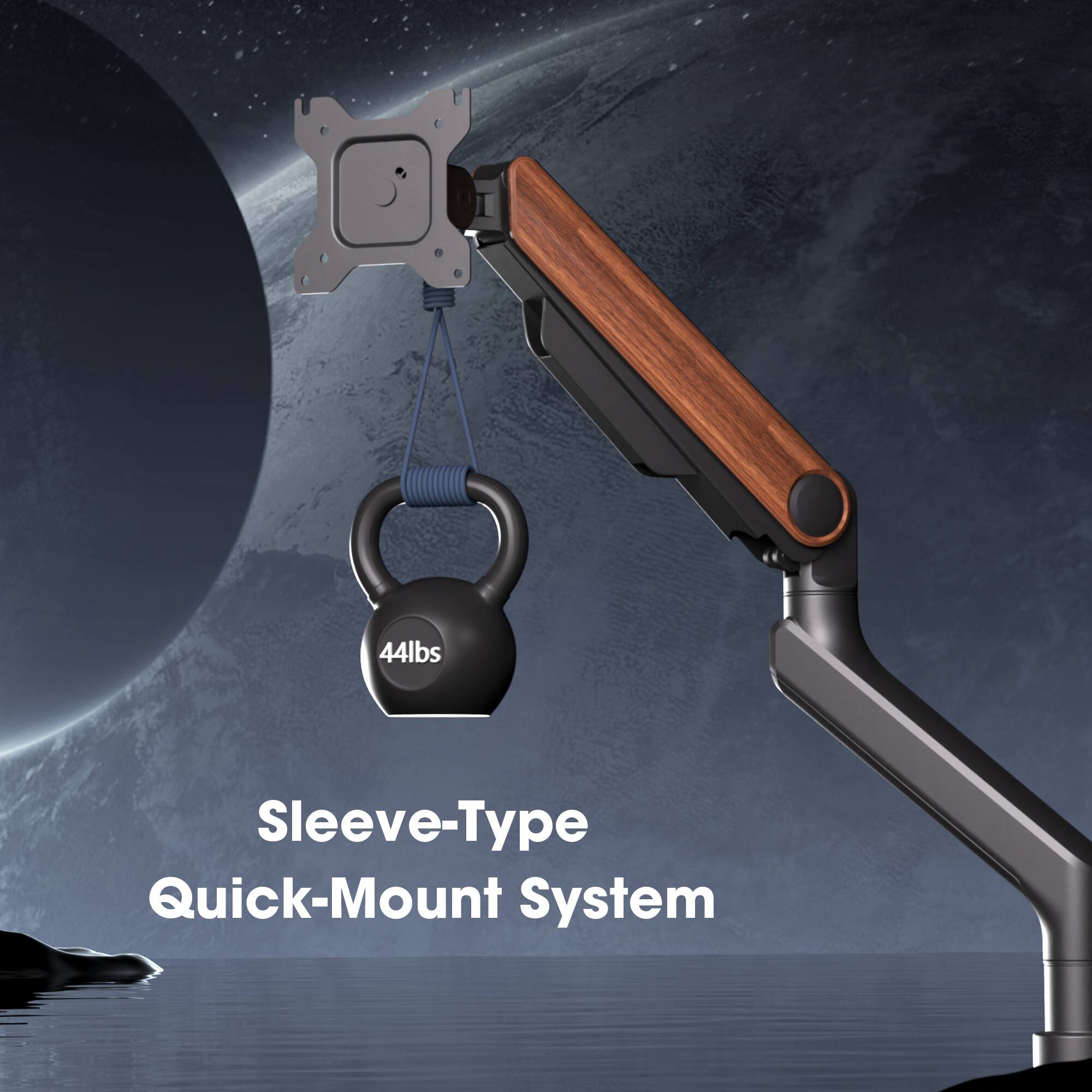 44lbs Sleeve-Type Quick-Mount System