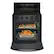 Left. Whirlpool - 5.0 Cu. Ft. Freestanding Gas Range with Air Cooking Technology - Black-on-Stainless.